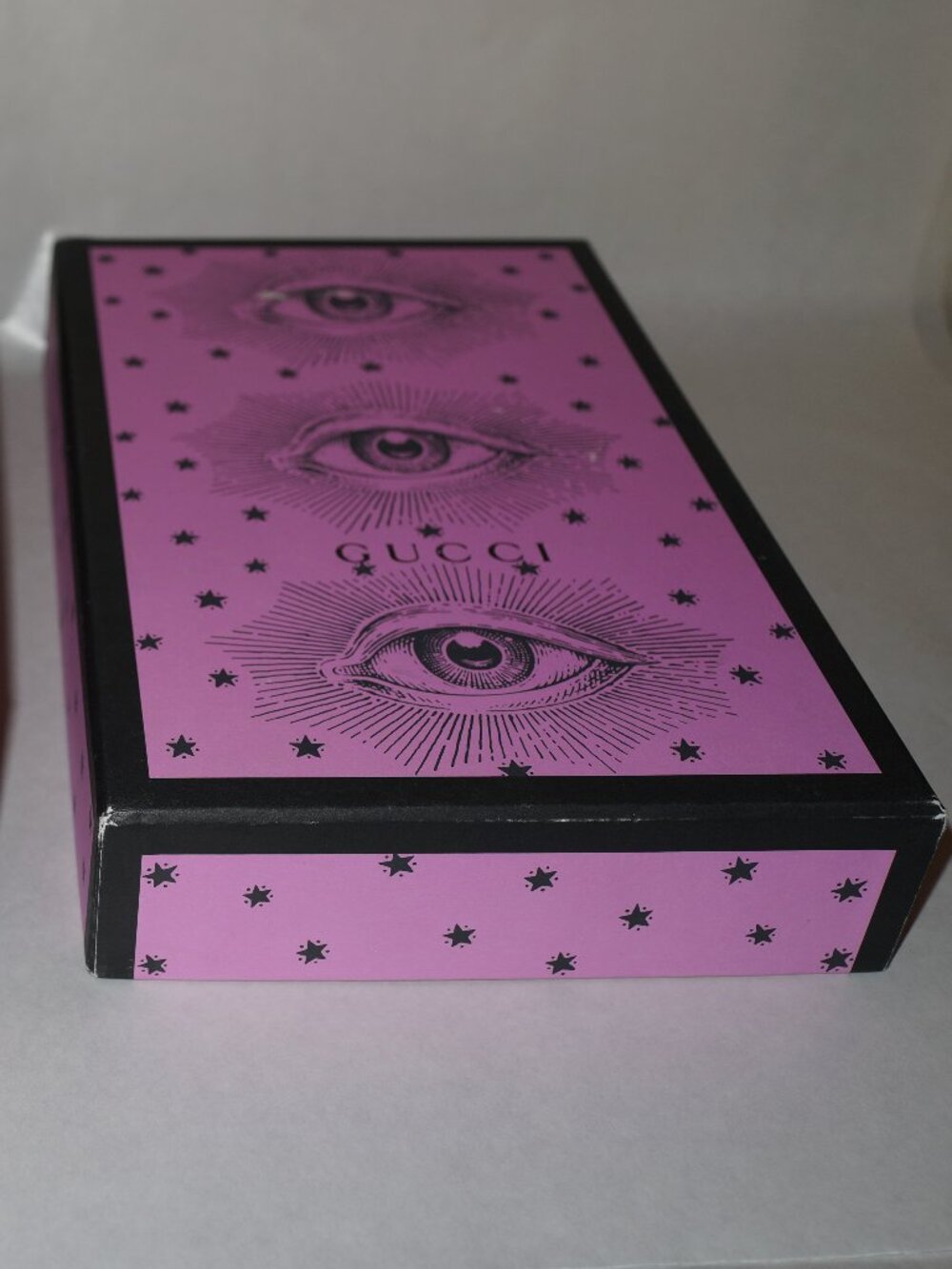 Gucci Empty Shoe Box Mystical Eye Star Design Original Packaging - Picture 4 of 7